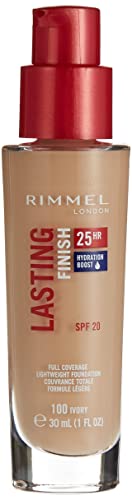 Old Product & Packaging - Rimmel Lasting Finish 25 Hour Foundation Ivory