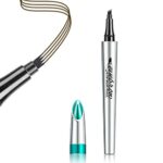 Eyebrow Pencil Microblading Eyebrow Pen with 4 Micro-Fork Tip Long Lasting Waterproof Eyebrow Makeup Looks Like Hair Defined Natural Beauty Profe
