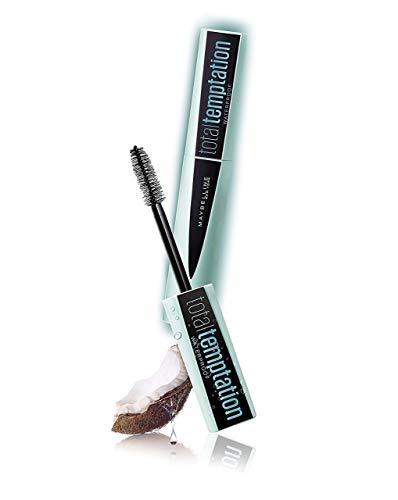 Maybelline Total Temptation Waterproof Mascara Black, 9.4 ml (Pack of 1)