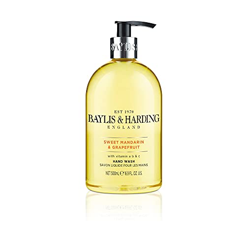Baylis & Harding Sweet Mandarin & Grapefruit Hand Wash and Lotion Set - Vegan Friendly