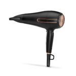 BaByliss Super Power 2400W Hair Dryer, Salon AC Professional motor, Strong fast drying airflow Black