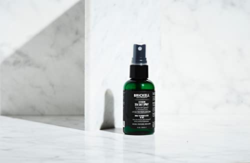 Brickell Men's Texturizing Sea Salt Spray for Men, Natural & Organic, Alcohol-Free, Lifts and Texturizes Hair for a Beach or Surfer Hair Style, 5