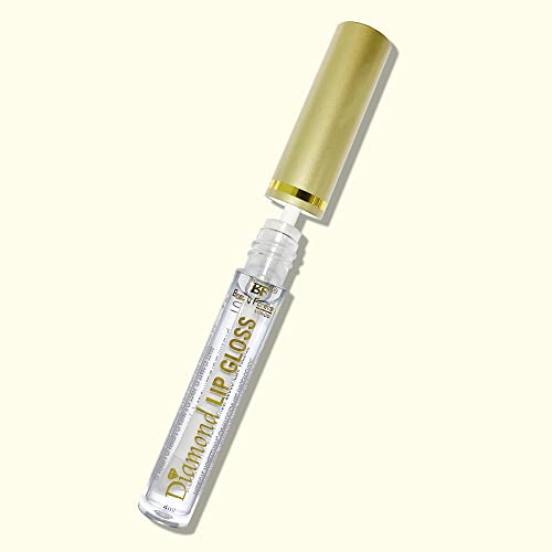 Beauty Forever Diamond Lip Gloss Clear, With Vitamin E and Vanilla Flavour, 4ml (01 Clear)
