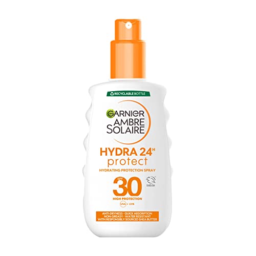 Garnier Ambre Solaire Ultra-Hydrating Sun Cream Spray SPF30, 200ml