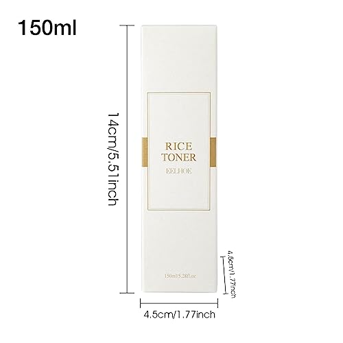 Rice Face Toner - 5.28fl oz Glow Boosting Essence, Rice Toner for Face, Natural Moisturizer Glow Essence, Hydrating and Moisturizing Rice Extract