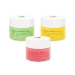 W7 Sweet Dreams Overnight Lip Mask Trio - Strawberry, Apple & Grapefruit Flavour 3 Pack - Vitamin E, Aloe Vera and Grape Seed Oil - For Hydrated,