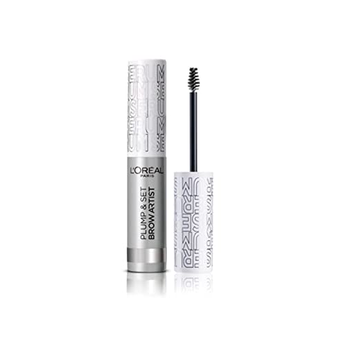 L'Oréal Paris Volumising Brow Mascara, Longwear Brow Gel for Fuller Looking Eyebrows, Up To 24 Hours Wear, Water Resistant, Infallible Brows, 5 m