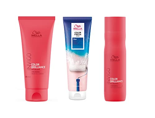 Wella Professionals Color Fresh Mask, Temporary Colour Refresh Treatment, Semi-Permanent Hair Dye, Hair Gloss Treatment for Festival Hair
