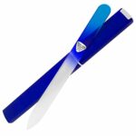 Glass Nail File with Case, Czech Glass Fingernail Files, Manicure Nail File for Natural Nails, Expert Precision Filing + Smooth Finish - Bona Fid