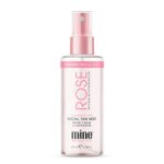 MINETAN BODY.SKIN Rose Illuminating Facial Tan Mist - Rose Water Infused Face Tanner For A Golden Luminous Facial Glow, 100ml