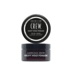 American Crew Heavy Hold Pomade with High Hold & Shine for Smooth & Sculpted Styles (85g) Water-based Formula, Hair Styling for Men