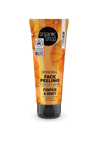 Organic Shop Mattifying Face Cream for oily skin Pumpkin and Honey, 50 ml