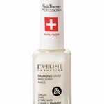 Eveline Cosmetics Diamond Nail Professional Therapy Conditioner Hardener Strengthener | 12 ML | Repair Treatment Nail Serum | Formaldehyde-free |
