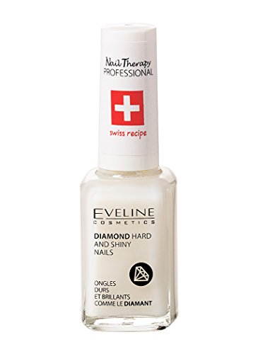 Eveline Cosmetics Diamond Nail Professional Therapy Conditioner Hardener Strengthener | 12 ML | Repair Treatment Nail Serum | Formaldehyde-free |