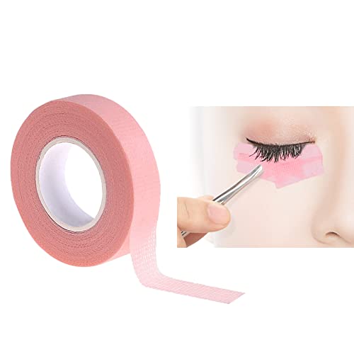 Eyelash Tape, Breathable Lash Tape Eye Tape Pink Eye Make up Tape Eyeshadow Tape Micropore Tape Eye Tape Adhesive Lash Extension Tape Medical Tap
