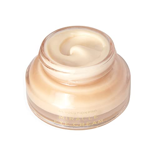 Revolution Pro, Miracle Eye Cream, Hydrating & Beautifying Eye Cream, Reduces Dark Circles & Fine Lines, Contains Vitamin C, 15 ml