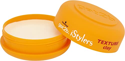 Schwarzkopf got2b iStyler, Long Lasting Hold, No White Residue, Silicone Free, Texture Matt Finish Hair Clay 75ml