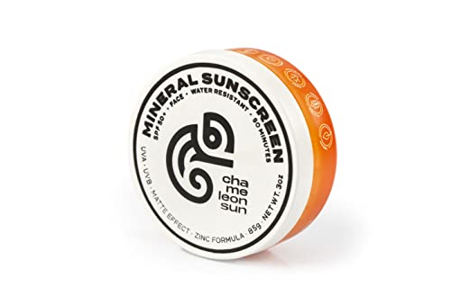 Chameleon Sun Cream SPF 50 - Zinc and Ti2 Based Solar Filter - Physical Barrier Sunscreen that Protects Your Skin – Cammy Desert
