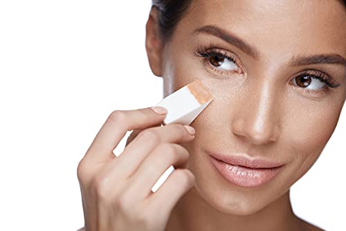 Manicare Cosmetic Wedges, Pack Of 4 Triangle Sponges, Latex Free, Blending Sponges For Liquid, Cream And Powder Makeup, Foundation, Smooth Flawle