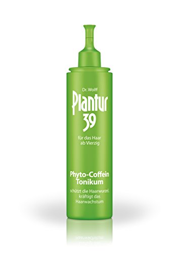 Plantur 39 Caffeine Tonic Prevents and Reduces Hair Loss 200ml | Support Hair Growth and Hair Thickening | Women Hair Care Made in Germany
