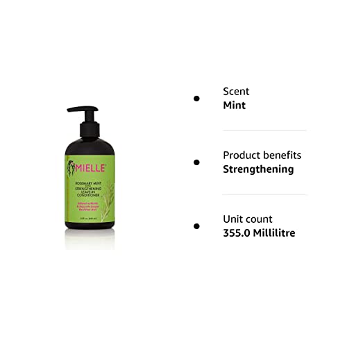 Mielle/Rosemary Mint Strengthening/Leave-In Conditioner / (Pack of 1)