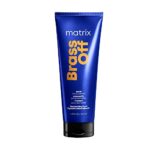 Matrix Brass Off blue hair mask, to help neutralise unwanted orange undertones on lightened brunettes,Total Results 200 ml