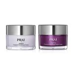 PRAI Ageless Throat & Decolletage Day & Night Duo (50ml + 50ml) - Moisturiser, Anti-wrinkle Cream, Double Chin Reducer and Neck Cream