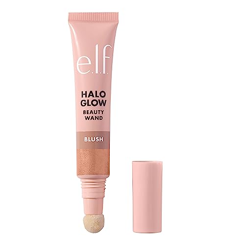 e.l.f. Halo Glow Blush Beauty Wand, Liquid Blush Wand For Radiant, Flushed Cheeks, Infused With Squalane, Vegan & Cruelty-free, Rosé You Slay