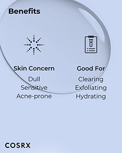 COSRX AHA/BHA Exfoliating Facial Treatment Toner | Essence for Whiteheads, Pores, and Uneven Skin | 150ml / 5.07fl.oz | Korean Skin Care, Animal
