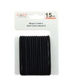 Zulfaye Hair Bobbles for Thick Hair, Elastic Hair Bands, 4mm Snag Free Strong Hair Bands for Women, Hair Ties for Girls, Hairbands Women, Ponytai