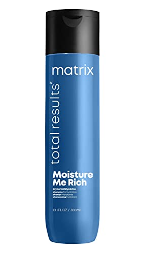 Matrix | Moisture Me Rich | Hydrating Shampoo to Leave Hair Shiny and Feeling Soft, for Dry, Brittle Hair, Total Results