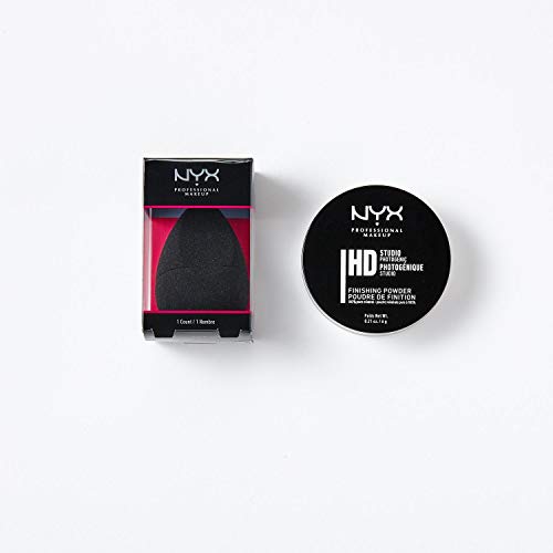 NYX Professional Makeup Studio Finishing Powder, Loose Format, Matte Finish, Oil Absorbing, Vegan Formula, Shade: Translucent