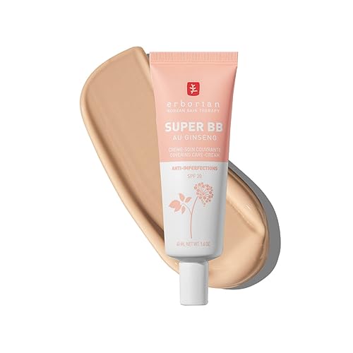 Erborian - Super BB Cream with Ginseng - Full coverage BB cream for acne prone skin - Erborian Korean Skincare