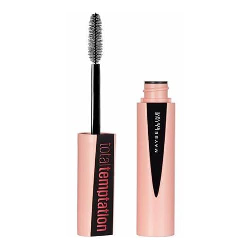 Maybelline Total Temptation Waterproof Mascara Black, 9.4 ml (Pack of 1)