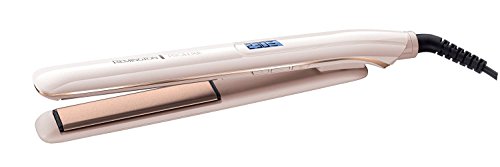 Remington Proluxe Ceramic Hair Straighteners with Pro+ Low Temperature Protective Setting and Luxury Storage Pouch, Midnight Edition, Midnight Bl