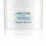 Sanctuary Spa Foot Cream, Moisturising Foot Butter, Vegan and Cruelty Free, 100ml