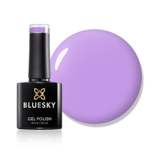 Bluesky Gel Nail Polish, Winter Glow 80611, Blush, Pale, Pink, Long Lasting, Chip Resistant, 10 ml (Requires Drying Under UV LED Lamp)