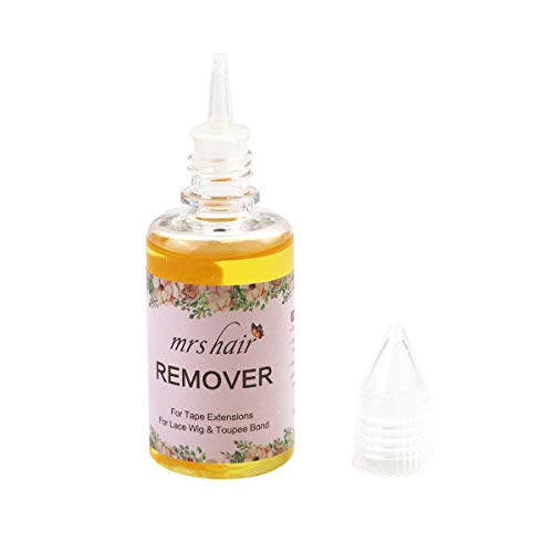 Tape Remover for Tape in Hair Extensions 1oz Lace Wig Glue Remover for Tape in Extensions & Poly & Lace Hairpiece and Wig & Toupee Systems