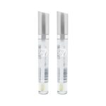 W7 Lip Gloss Wand - Soft Clear Liquid Gloss - Non-Sticky, High-Shine Finish - 2 Pack