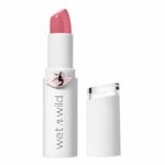 Wet n Wild, Megalast Lipstick, Long-lasting Moisturizing Lipstick with Shine Finish, Hydrating Formula with Microspheres, Natural Marine Plant Ex