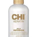 CHI Keratin Silk Infusion ; Reconstructing Keratin Treatment Hair Serum ; Leave-In Hair Oil for Dry Damaged Hair ; Hydrates, Restores & Adds Shin