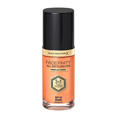 Max Factor Facefinity 3-In-1 All Day Flawless Foundation SPF 20 C50 Natural Rose, 30ml