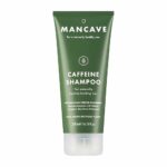 ManCave Caffeine Shampoo 200ml for Men, Support and Encourage Healthy Hair Growth with Caffeine, Panthenol and Vitamin E, Natural Formulation, Su