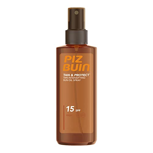 Piz Buin Tan and Protect Tan Accelerating Oil Spray SPF 30 High, 150 ml (Pack of 1)