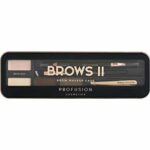 Profusion Cosmetics Eyebrow Pro Makeup Case Brows II - Medium Dark