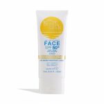 Bondi Sands Fragrance Free Face Sunscreen Lotion SPF 50+ | Gentle Formula Moisturises + Provides Broad-Spectrum Protection, Enriched with Aloe Ve