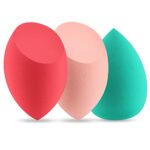 Makeup Sponge Blender Start Makers 3 Pack Beauty Blender Mood Foundation Sponge Set non-Latex Beauty Sponge for Blending Liquid Foundation Cream