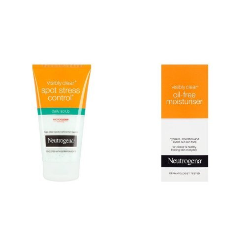 Neutrogena Cucumber, Green Tea, Visibly Clear, Daily Scrub, 150 ml