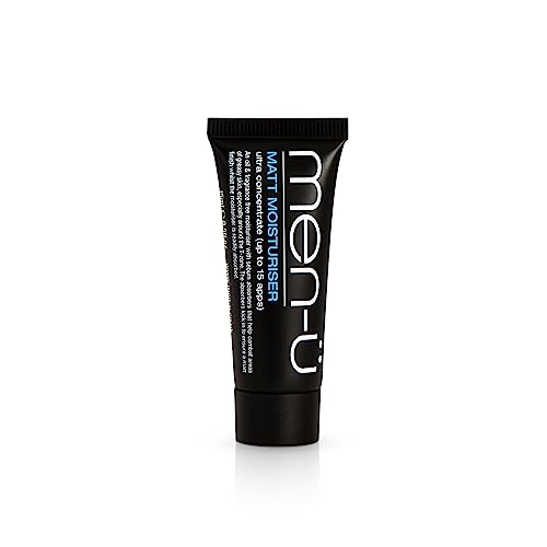 men-ü MATT FACE MOISTURISER up to 120 applications Ultra-Concentrate Mens Moisturiser -Use on the Face and Neck for Matt/Smooth & Firm Surface, 1