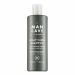 ManCave Scalp Care Shampoo 350ml, DHT Blocker Encourages Hair Growth + Dandruff Control, Sulphate Free, Contains Saw Palmetto, Panthenol and Beta